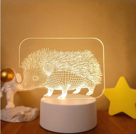 3D Lights Colorful Touch Remote Control LED Visual Lights - One Red Hill